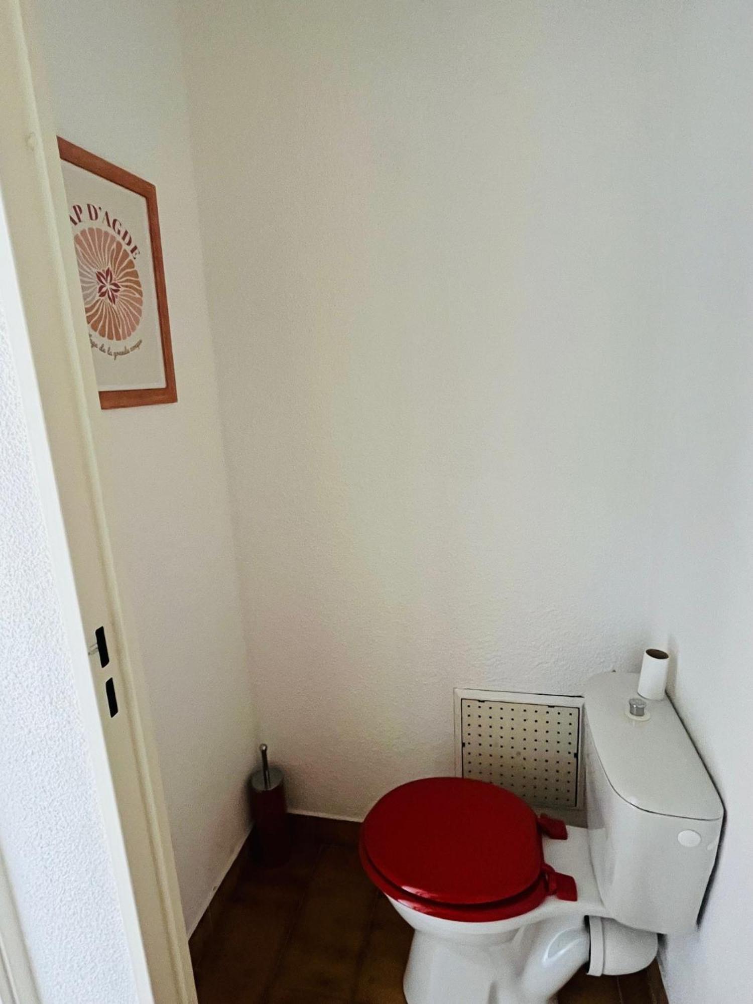 T2 ,4 Couchages ,Climatise ,Terrace ,En Face D'Aqualand ,Plage Rochelongue Agde Luaran gambar